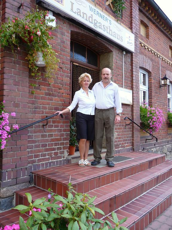 Werners Landgasthaus Lieskau Eksteriør billede