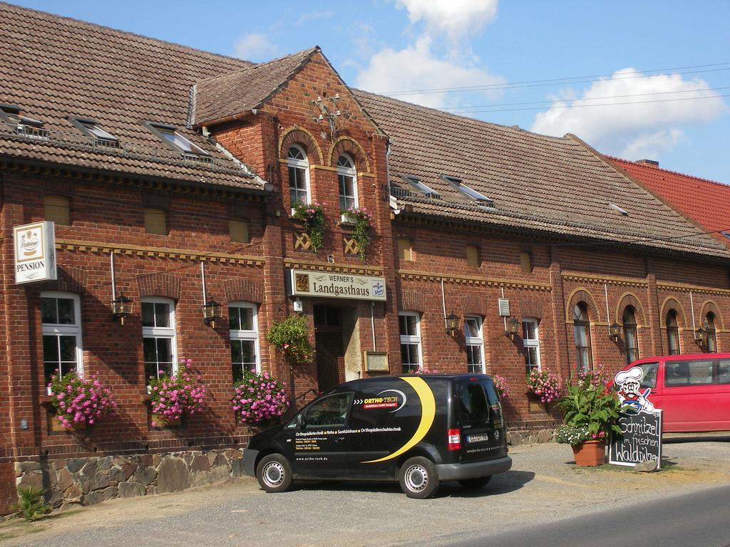 Werners Landgasthaus Lieskau Eksteriør billede